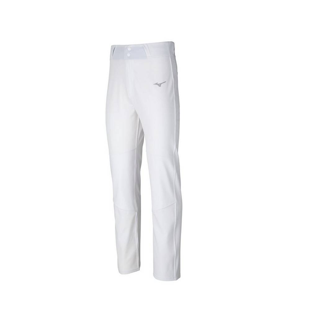 Mizuno Men's Pro Woven Baseball Pants White (350747-MVD)